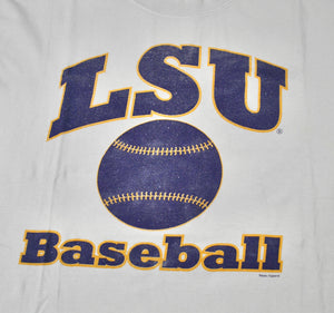Vintage LSU Tigers Baseball Shirt Size Large