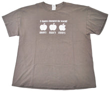 Vintage 3 Apples Changed The World Steve Jobs Apple Shirt Size X-Large