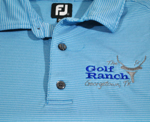 The Golf Ranch Georgetown Texas Footjoy Golf Polo Size Large