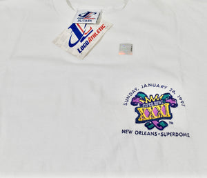 Vintage Super Bowl XXXI 1997 New Orleans Shirt Size X-Large