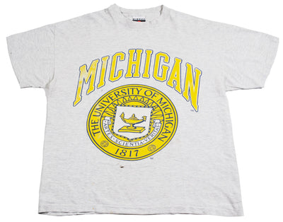 Vintage Michigan Wolverines Shirt Size Large
