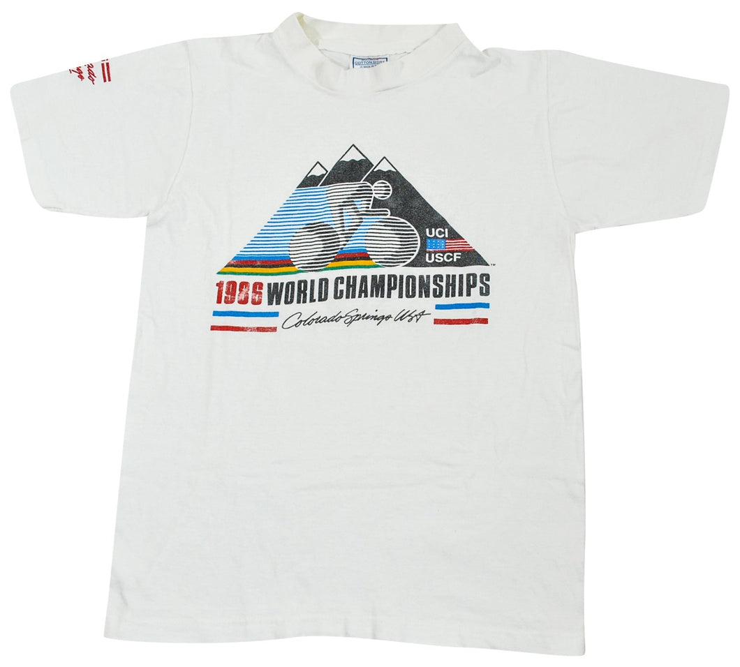 Vintage USA 1986 World Championships Shirt Size Small