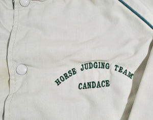Vintage Horse Judging Team Jacket Size X-Large