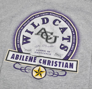 Vintage Abilene Christian Wildcats Shirt Size Small