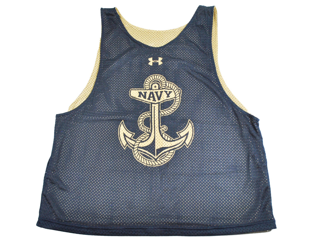 Navy Reversible Under Armour Jersey Size Large