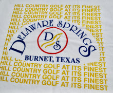 Vintage Delaware Springs Golf Towel