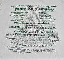 Vintage Will Work For Weed Chicago 1995 Grateful Dead Pearl Jam Jerry Garcia Final Show Shirt Size X-Large