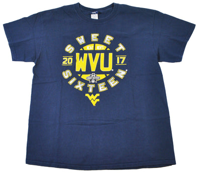 West Virginia Mountaineers Sweet 16 2017 Shirt Size Large