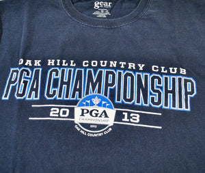 Vintage PGA Championship 2013 Oak Hill Country Club Shirt Size Medium