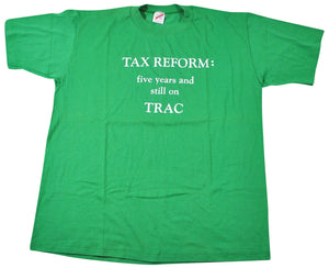 Vintage Tax Reform Shirt Size X-Large