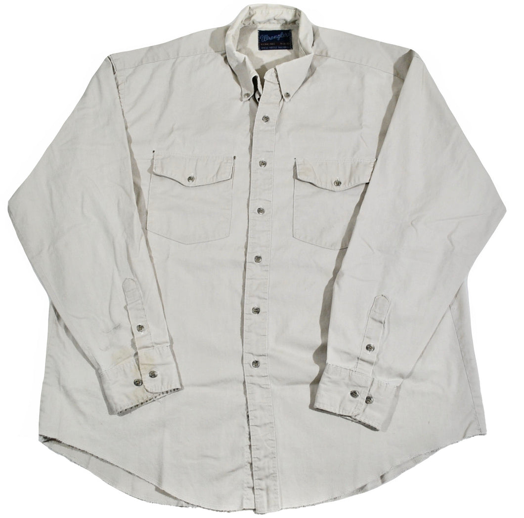 Vintage Wrangler Button Shirt Size X-Large
