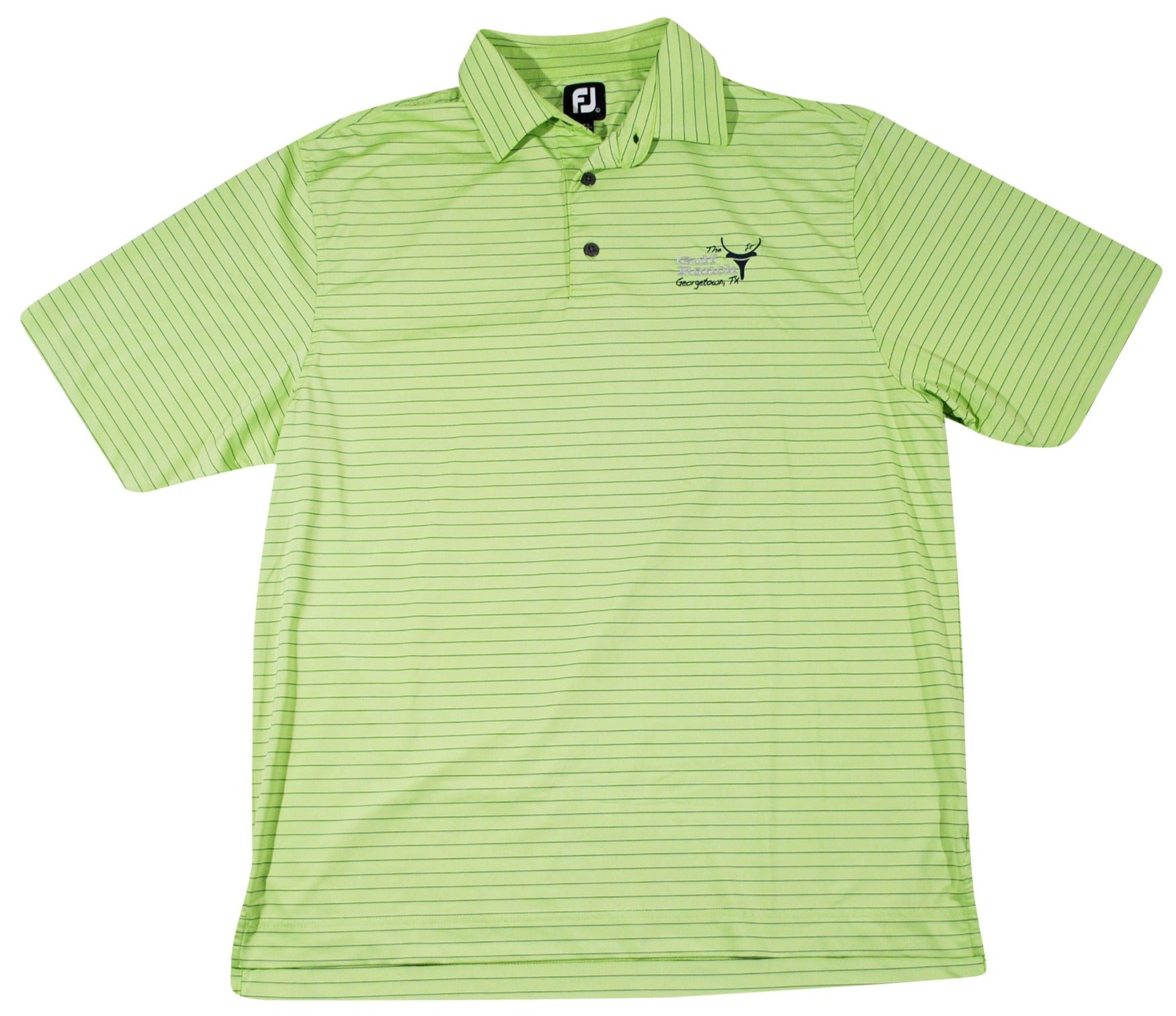 The Golf Ranch Georgetown Texas Footjoy Golf Polo Size Large – Yesterday's  Attic