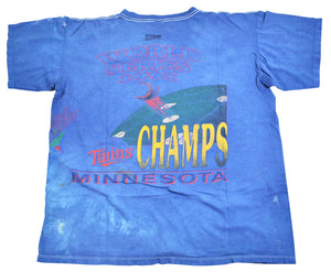 Vintage Minnesota Twins 1991 World Series Shirt Size X-Large