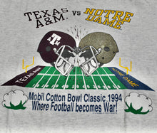 Vintage Texas A&M Aggies Notre Dame Fighting Irish 1994 Shirt Size X-Large