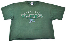 Vintage Tampa Bay Rays Crop Shirt Size X-Large