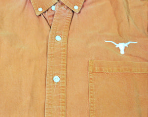 Vintage Texas Longhorns Button Shirt Size Large