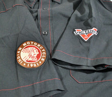 Vintage Indian Motorcycles Sin City Button Shirt Size Large