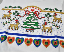 Vintage Christmas Sweatshirt Size Large