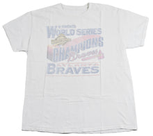 Vintage Atlanta Braves 1995 World Series Shirt Size Large