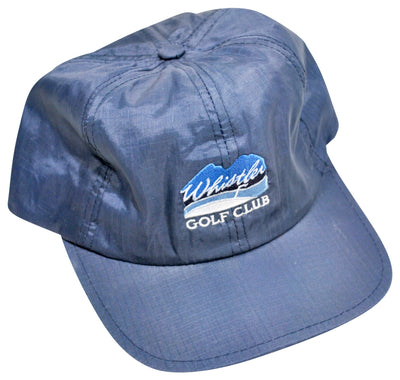 Vintage Whistler Golf Club Leather Strap Hat