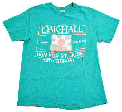 Vintage Oak Hill 1989 Memphis Run For St. Jude Shirt Size Medium