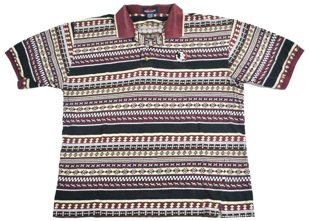 Vintage Florida State Seminoles Polo Size Large