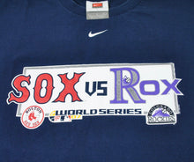 Vintage Boston Red Sox Colorado Rockies Nike World Series Shirt Size Large