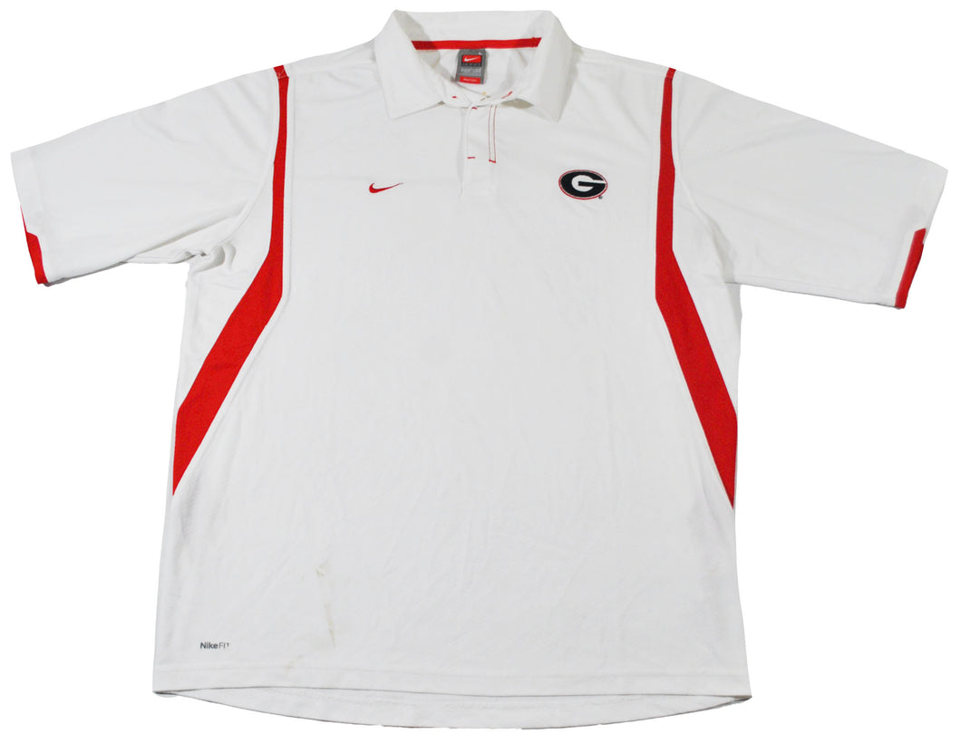 Vintage Georgia Bulldogs Nike Polo Size Large