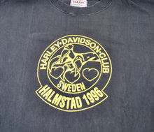 Vintage Harley Davidson Club Sweden 1996 Shirt Size Large