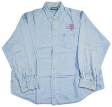 Vintage Texas Tech Red Raiders Denim Button Shirt Size 2X-Large