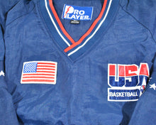 Vintage USA Basketball Pro Player Jacket Size Large