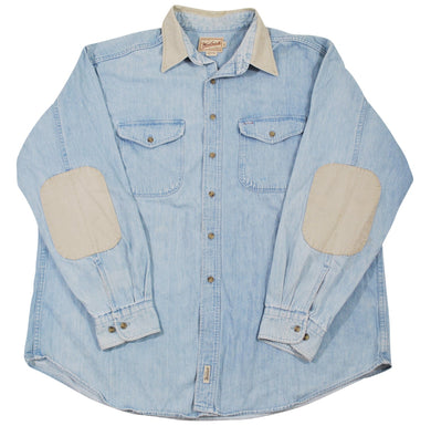 Vintage Woolrich Button Denim Shirt Size 2X-Large