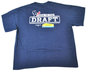 Vintage Houston Texans 2012 Draft Shirt Size X-Large