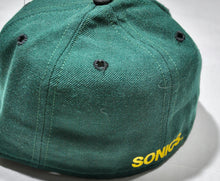 Vintage Seattle Super Sonics Wool New Era Fitted Hat Size 6 7/8