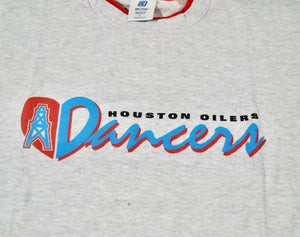 Vintage Houston Oilers Dancers Shirt Size Large