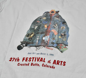 Vintage 1999 Festival of Arts Colorado Shirt Size X-Large