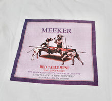 Vintage Meeker Red Table Wine Shirt Size Medium