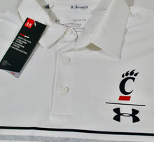 Cincinnati Bearcats Team Issue Under Armour Polo Size Large
