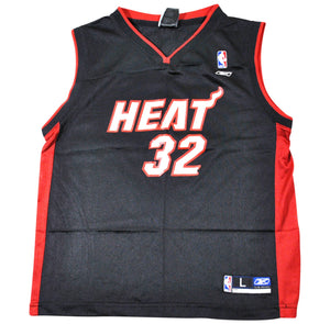 Vintage Miami Heat Shaquille O'Neal Jersey Size Youth Large