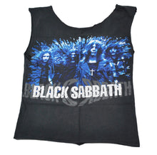 Vintage Black Sabbath Chopped Tank Shirt Size Small