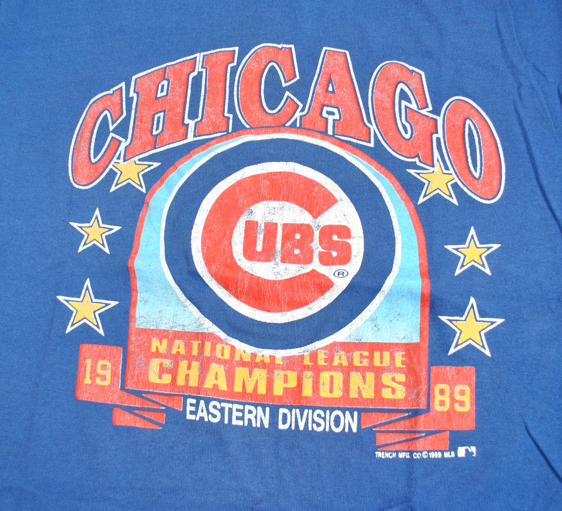 Vintage 1989 Chicago Cubs Tee Shirt