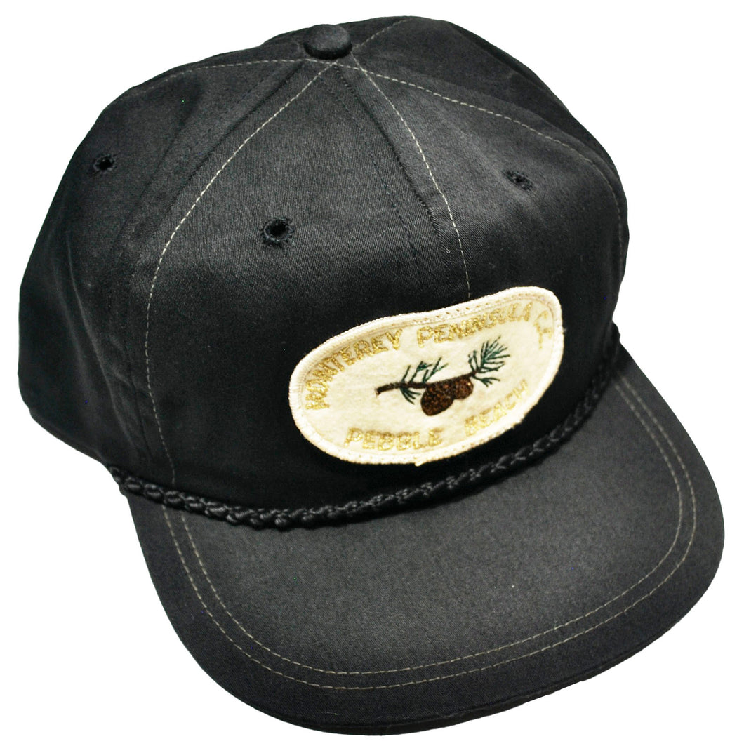 Vintage Monterey Peninsula Country Club Pebble Beach Strap Hat