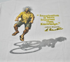 Vintage Albert Einstein Imagination Shirt Size X-Large