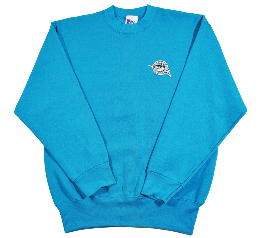Vintage Florida Marlins Pro Player Sweatshirt Size Medium