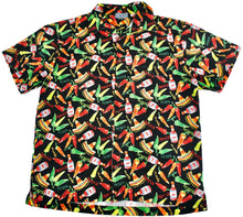Vintage Peppers Made in USA Button Shirt Size Medium