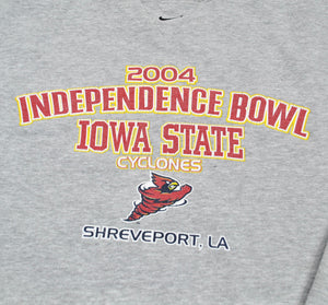 Vintage Iowa State Cyclones 2004 Independence Bowl Nike Sweatshirt Size 4X-Large