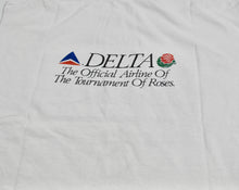 Vintage Delta Rose Bowl Crop Shirt Size X-Large