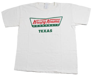 Vintage Krispy Kreme Doughnuts Texas Shirt Size Large