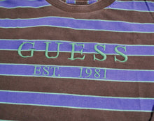 Guess Long Sleeve Stripe Shirt Size Medium