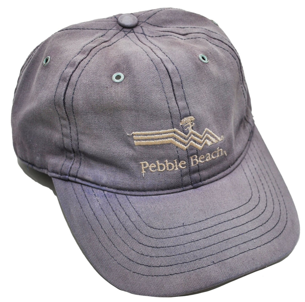 Vintage Pebble Beach Strap Hat
